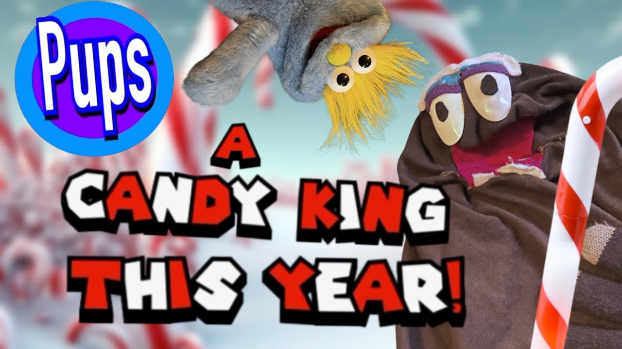 I only want a candy cane this year! (Pups) 