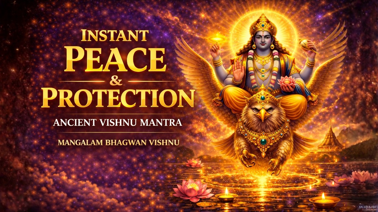 Ancient Vishnu Mantra That Brings Instant Peace & Protection | Mangalam Bhagwan Vishnu