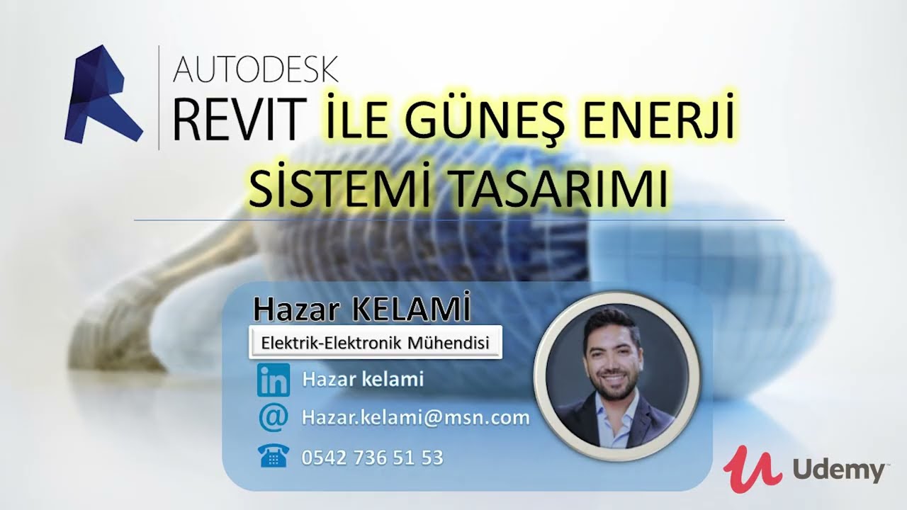 Revit ile Güneş Enerji Sistemi (GES) Tasarımı | Adım Adım Eğitim Tanıtımı