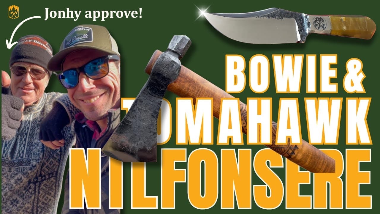 Cuchillos Tanatos Bowie ⚰️ y Hachas Tomahawk Nil Fonsere 🧨