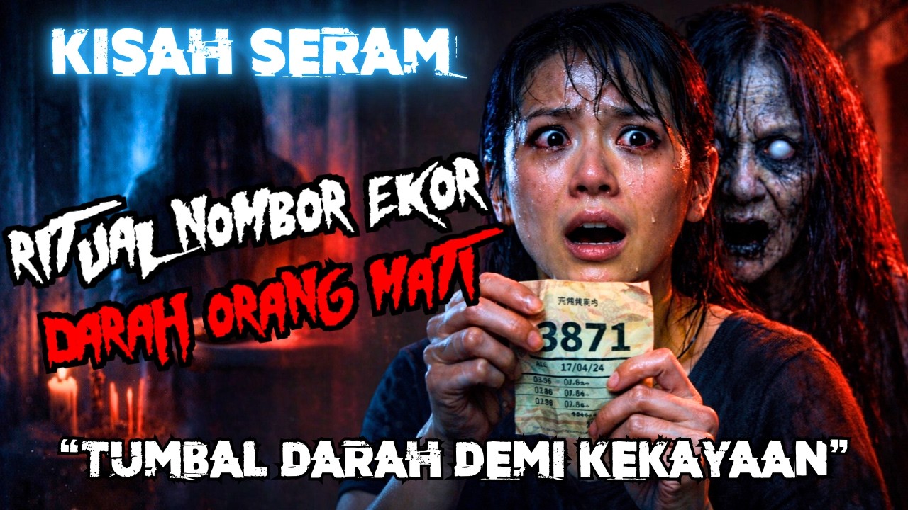 KISAH SERAM | RITUAL MINUM DARAH ORANG M4TI | PENDAMPING NENEK KEBAYANG NOMBOR EKOR‼️