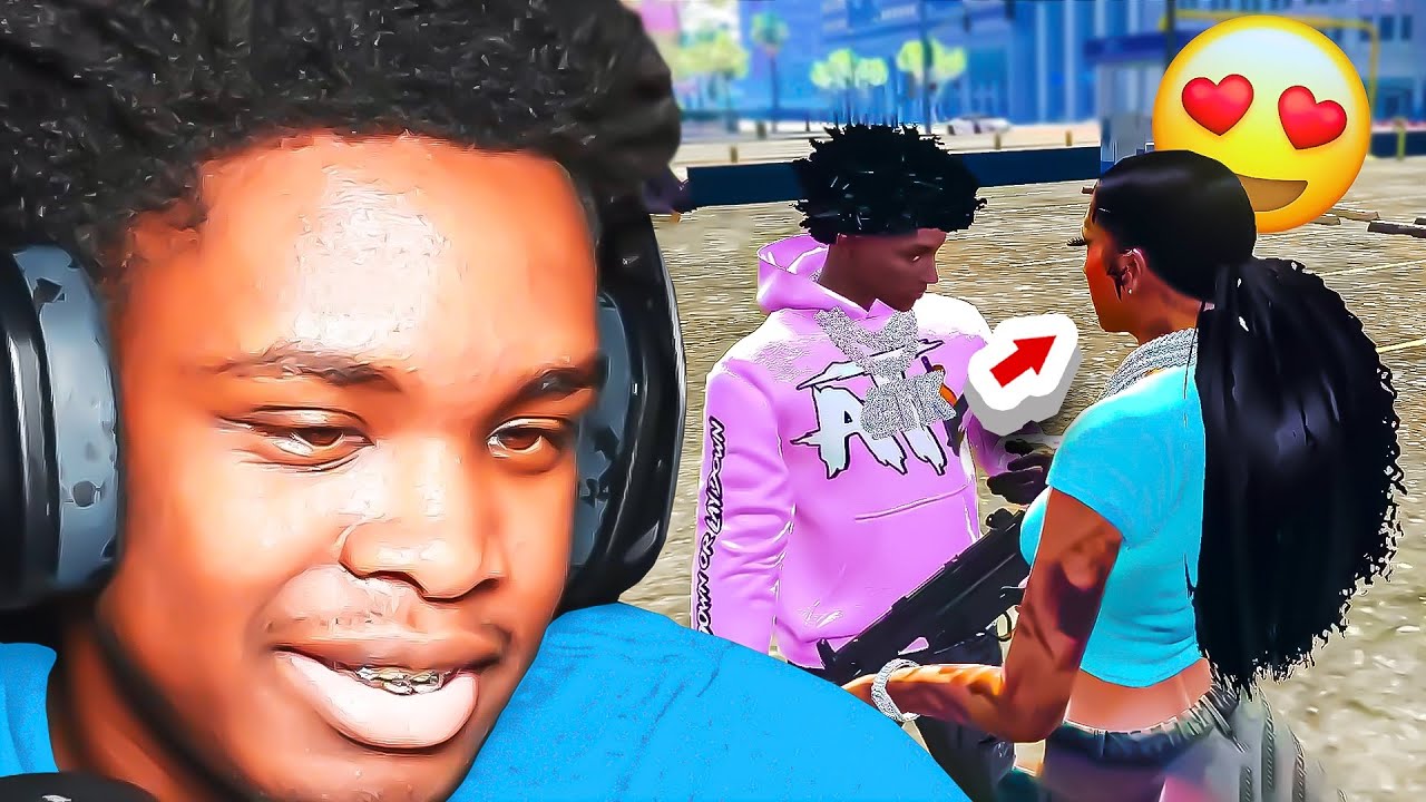 Dre2Lit Gets HIRED To BODYBAG An OPP For This BADDIE in GTA 5 RP..😍