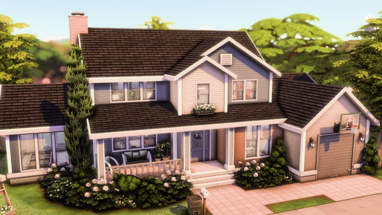 San Sequoia Family House 🏡 Limited Pack ✨ The Sims 4 Speed Build | No CC