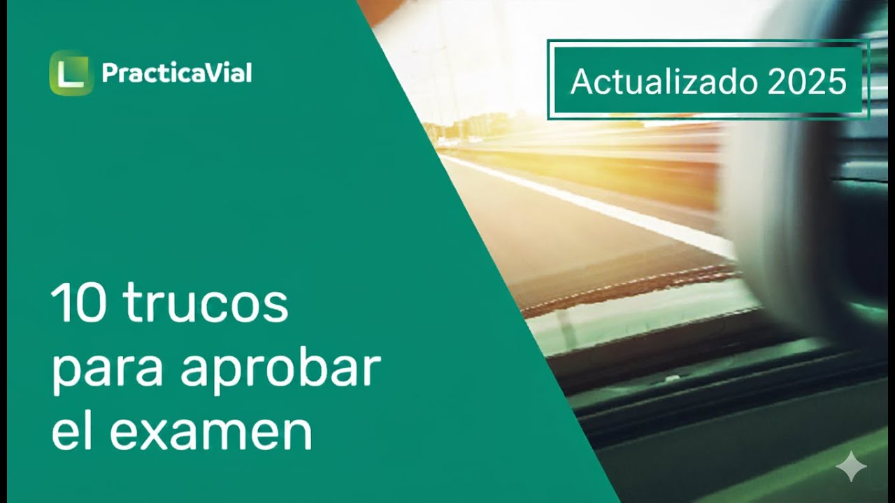 10 Consejos y trucos para aprobar el Examen de Conducir  ✅ [VÁLIDO 2025]