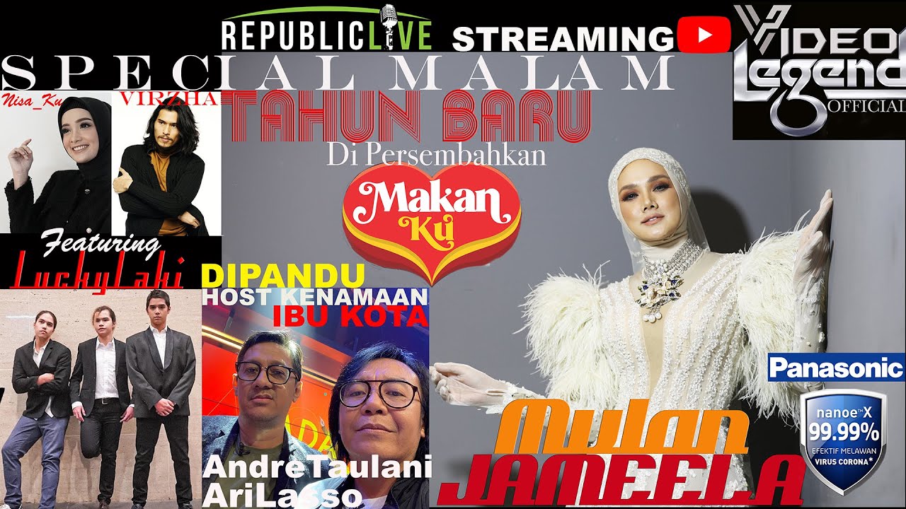 Special Malam Tahun Baru w/ Mulan Jameela, The Lucky Laki, Nisa_Ku, Ari Lasso, Andre, Bimo & The LAW