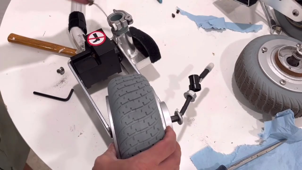 TravelScoot Hub Motor Replacement Tutorial
