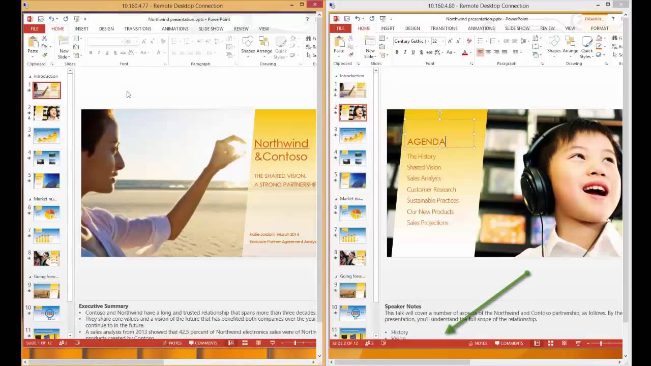 SharePoint Online co-authoring in PowerPoint