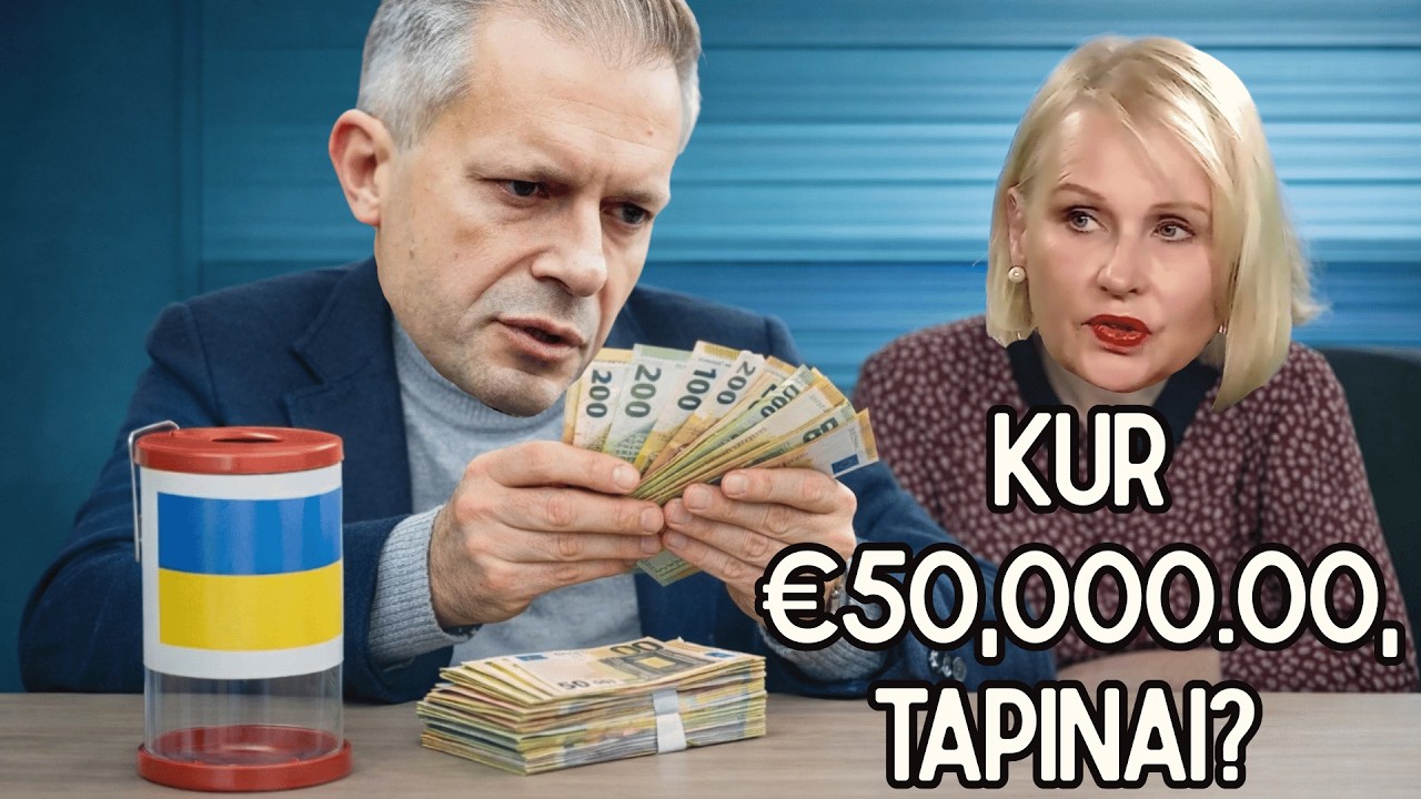 Kodėl Andrius Tapinas pasiliko sau pinigų, žadėtų Ukrainai?