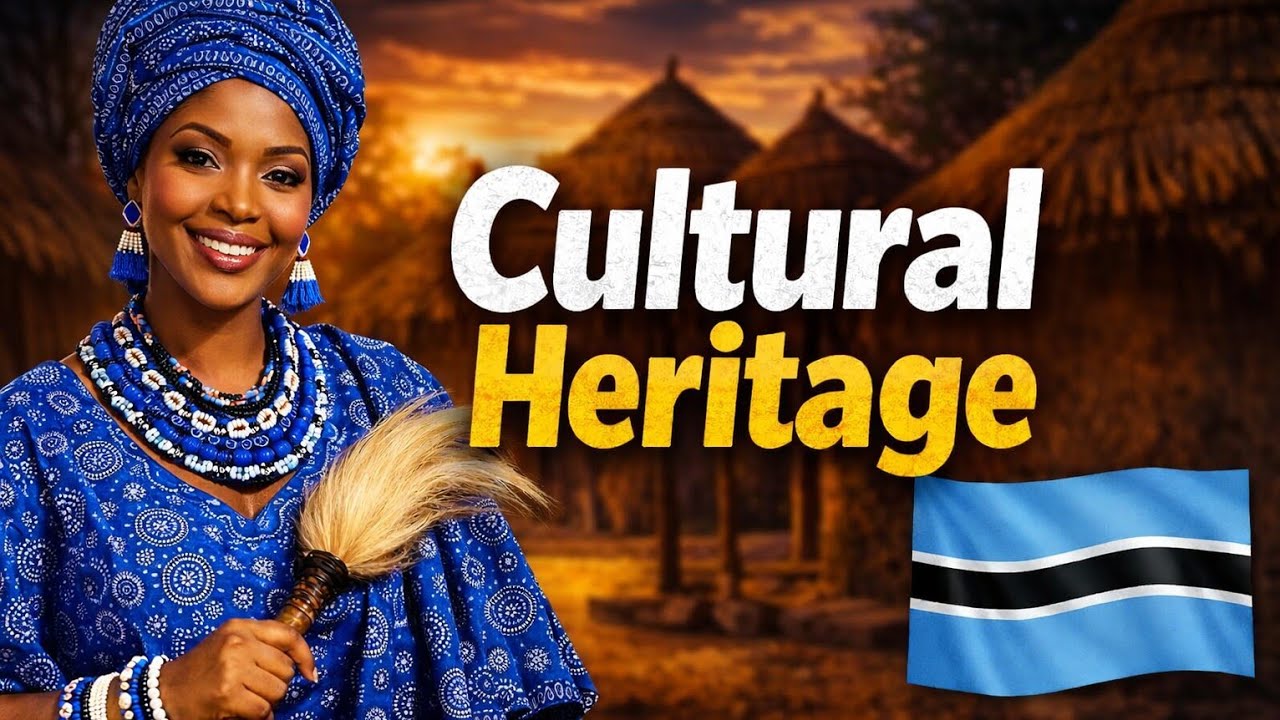 Unraveling The story of Leteisi: Botswana's Iconic Blue Attire🇧🇼