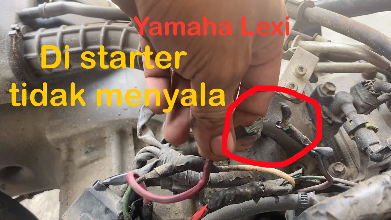 Yamaha lexi tidak bisa distarter