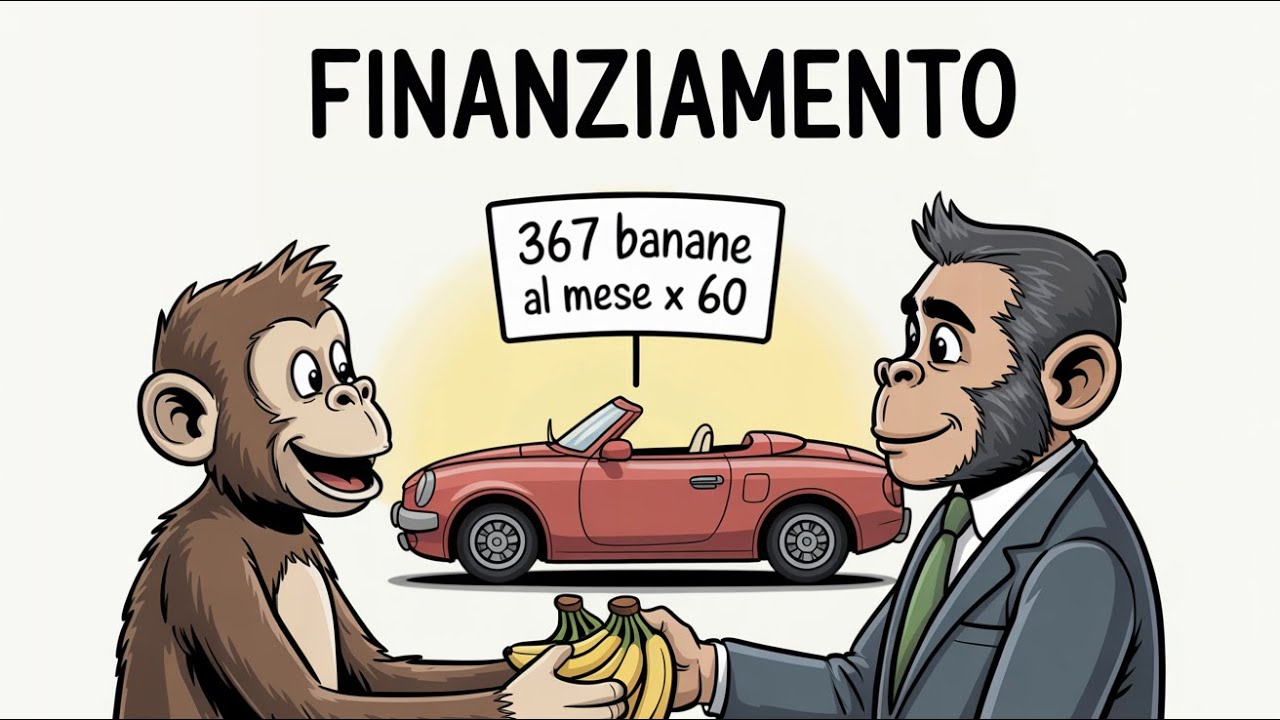 Cos&rsquo;&egrave; un finanziamento? Te lo spiego con 20.000 banane 🍌