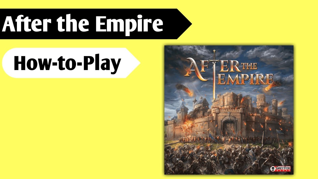 Building a New World: How to Play After the Empire