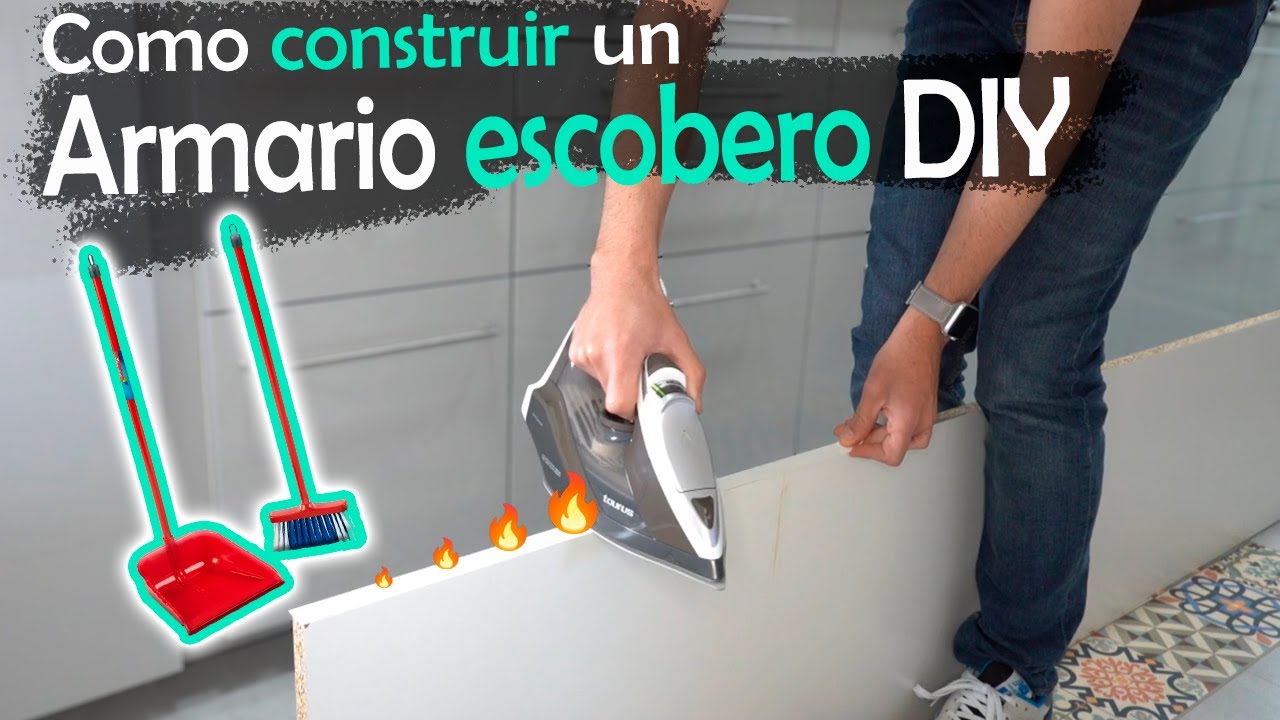 Armario escobero DIY para la cocina o galería | Español | 4K