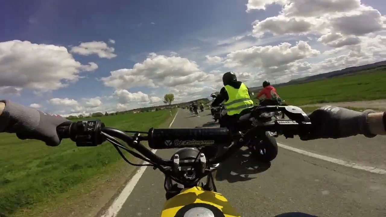 Oldschool Simson Tuning // 85ccm X PWK // Langtuning 2012 // Ausfahrt