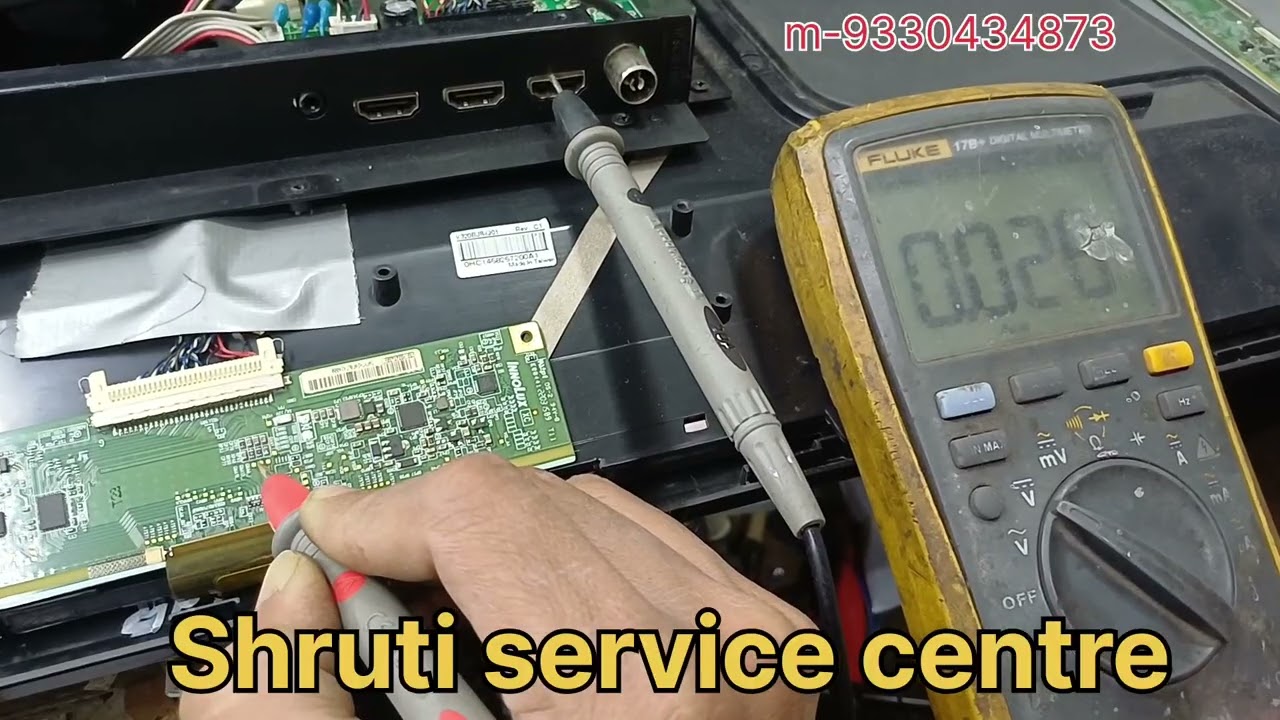 Reconnect led tv 32inch display repair #service #Shruti #service #centre 