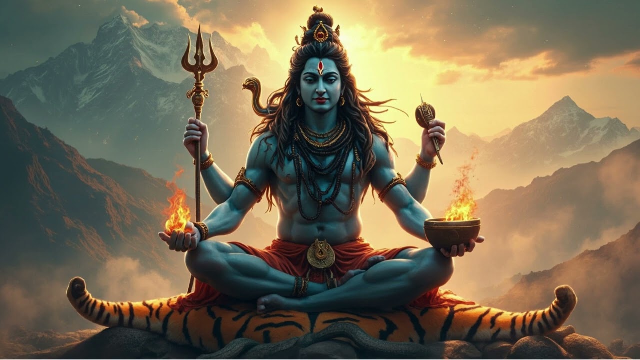 Om Namah Shivaya || Powerful Shiva Mantra || Meditation Mantra #harharmahadev #mahavatarnarsimha ❣️🙏