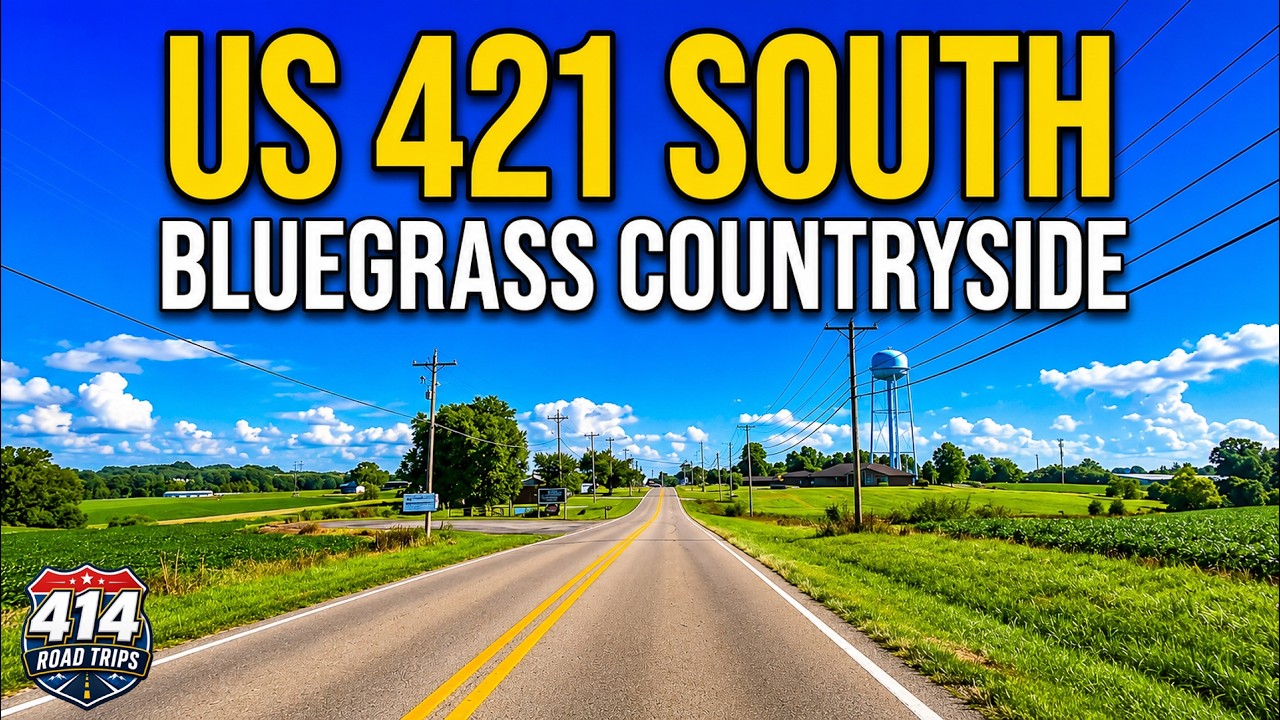 US 421 South - Milton to Bedford, Kentucky