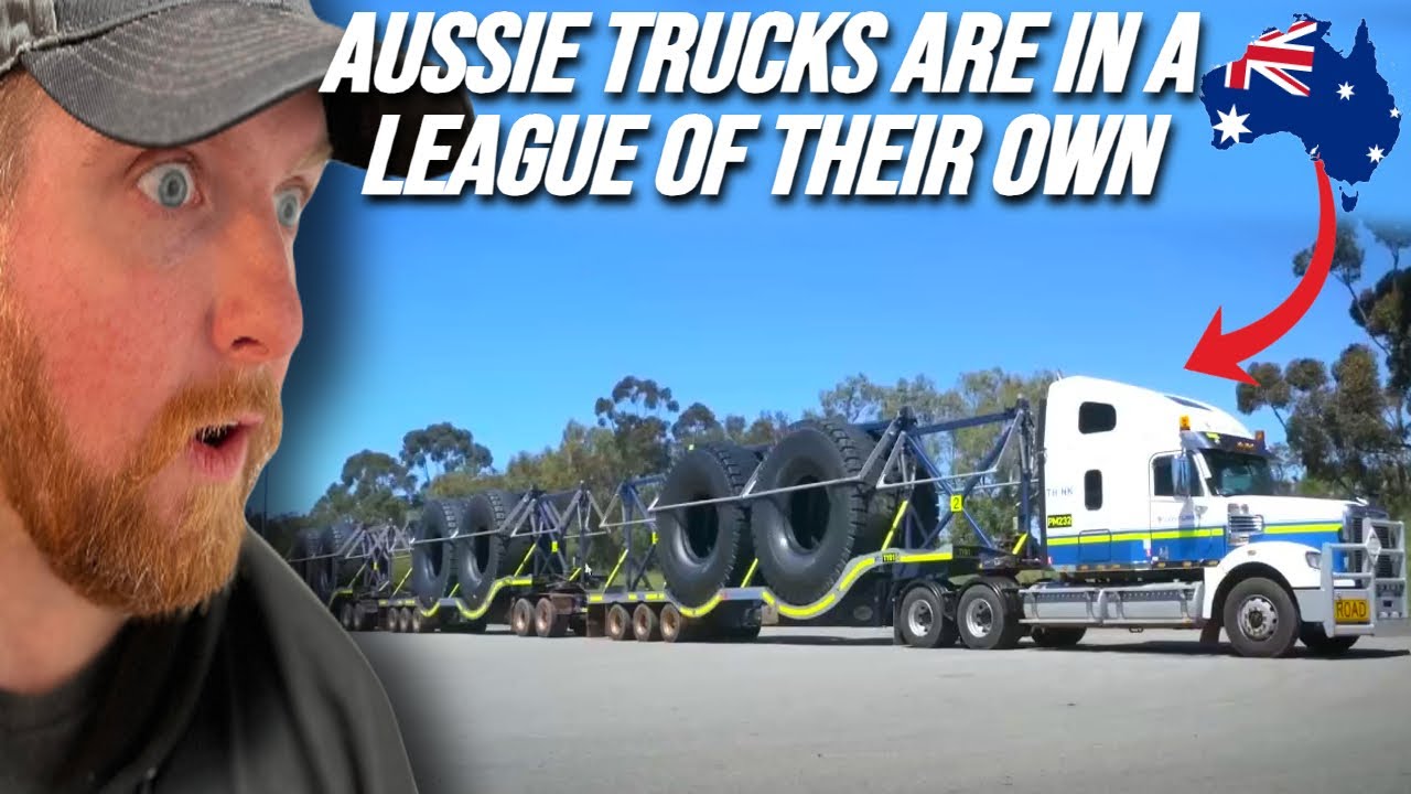 American Reacts to The BEST Australian Road Trains Ever Produced