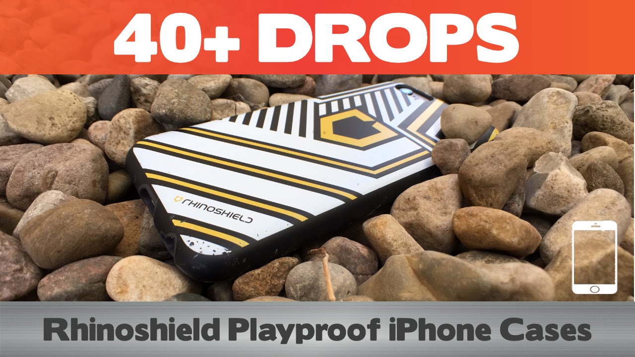 40+ DROPS with the Rhinoshield Playproof? Does the iPhone Survive? iPhone 6(s) case reviews