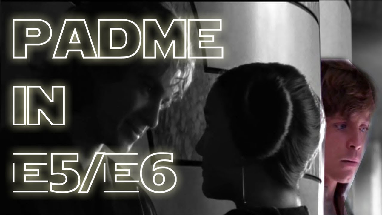 Anakin/Padme and Luke -  Padme in ESB and ROTJ