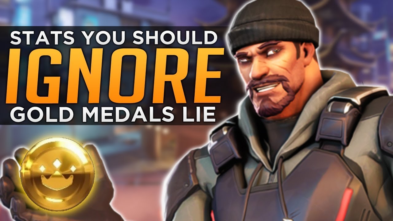 Overwatch: GOLD MEDALS LIE! - Stats You Should IGNORE