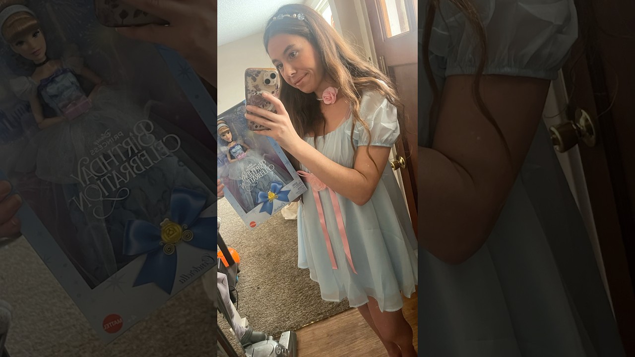 My Cinderella Birthday Celebration Doll !!! 