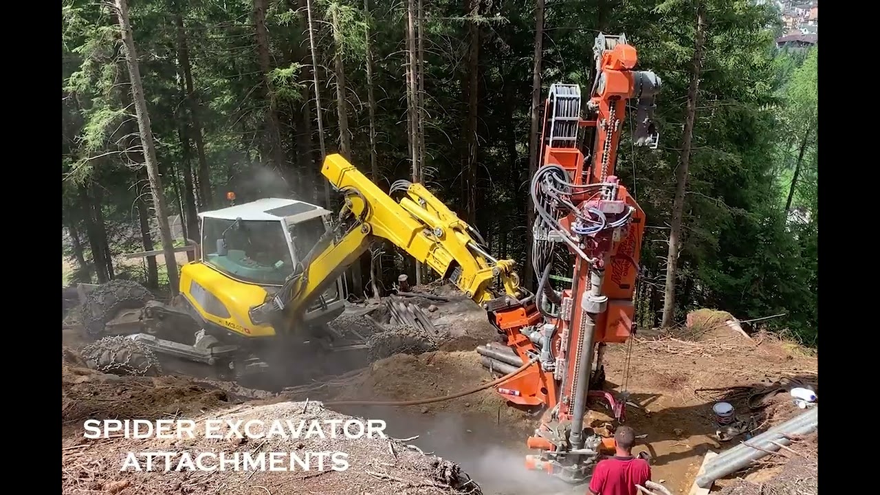 Marini Srl - MR-A Line hydraulic drilling mast attachments