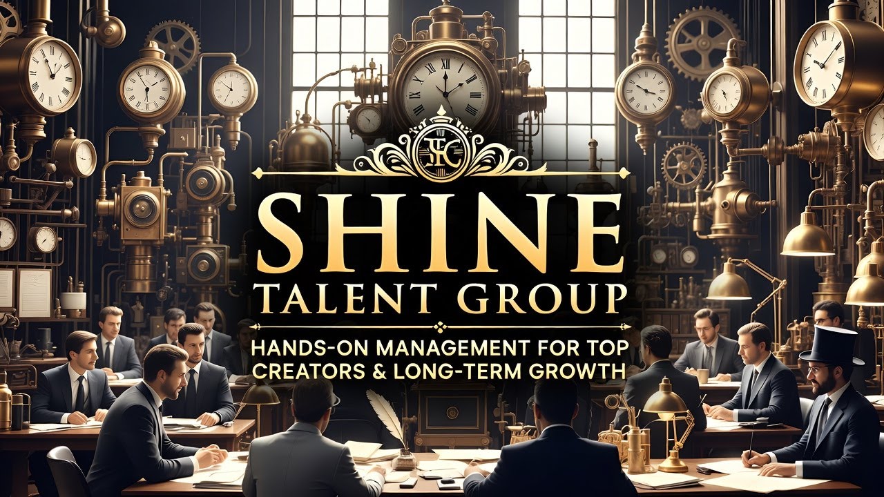 Shine Talent Group – Hands-On Management for Top Creators & Long-Term Growth