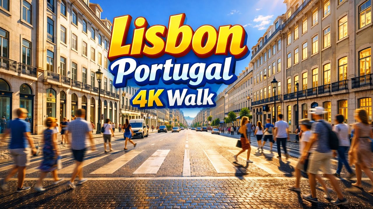 Lisbon Portugal 4K – The Stillness Between Footsteps