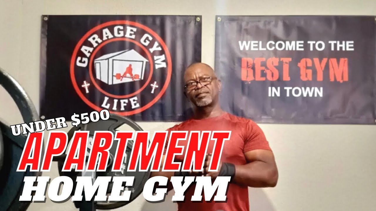 His Apartment Home Gym Cost UNDER $500 | Garage Gym Life with @Carlos_CBSTCR