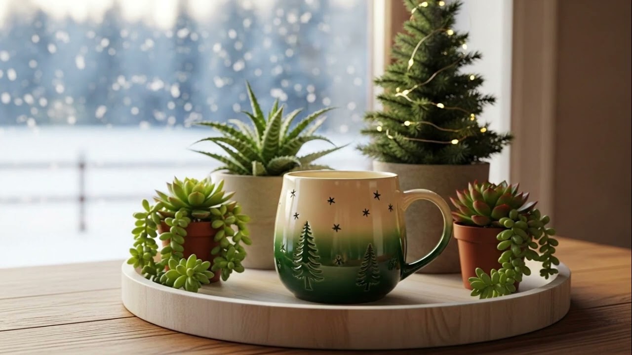 Winter Coffee Music ❄️ Smooth Jazz and Positive Bossa Nova for Work and Relaxation