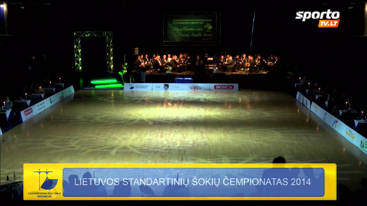 SportoTV.lt: Lietuvos Respublikos standartinių sportinių šokių čempionatas 2014-02-15