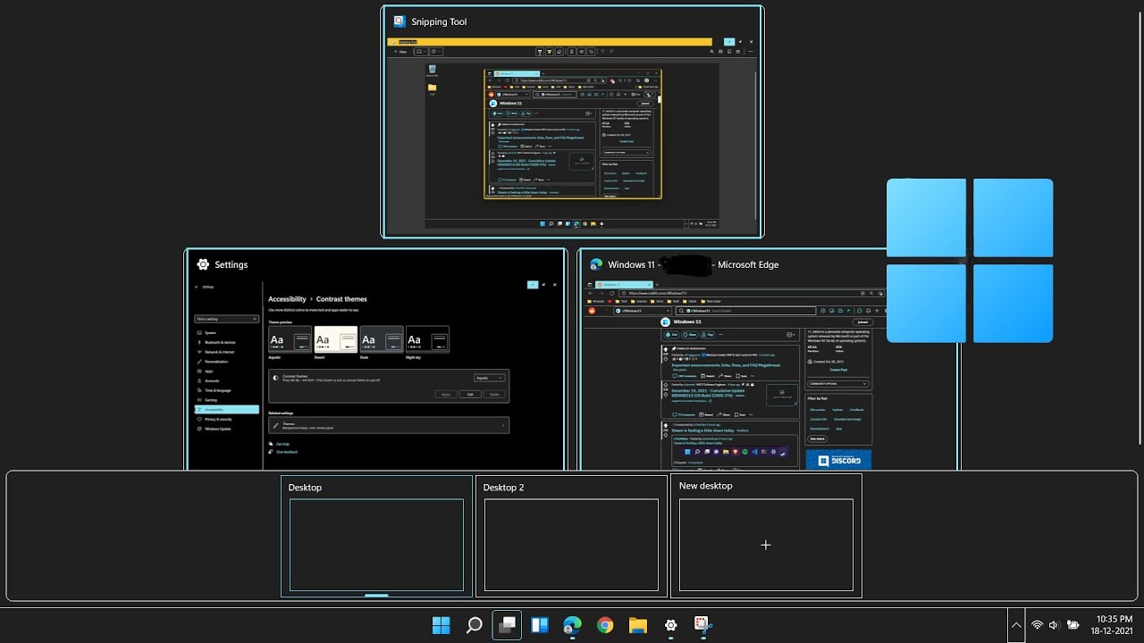 How to Enable High-Contrast Themes on Windows 11, for Improved Visibility