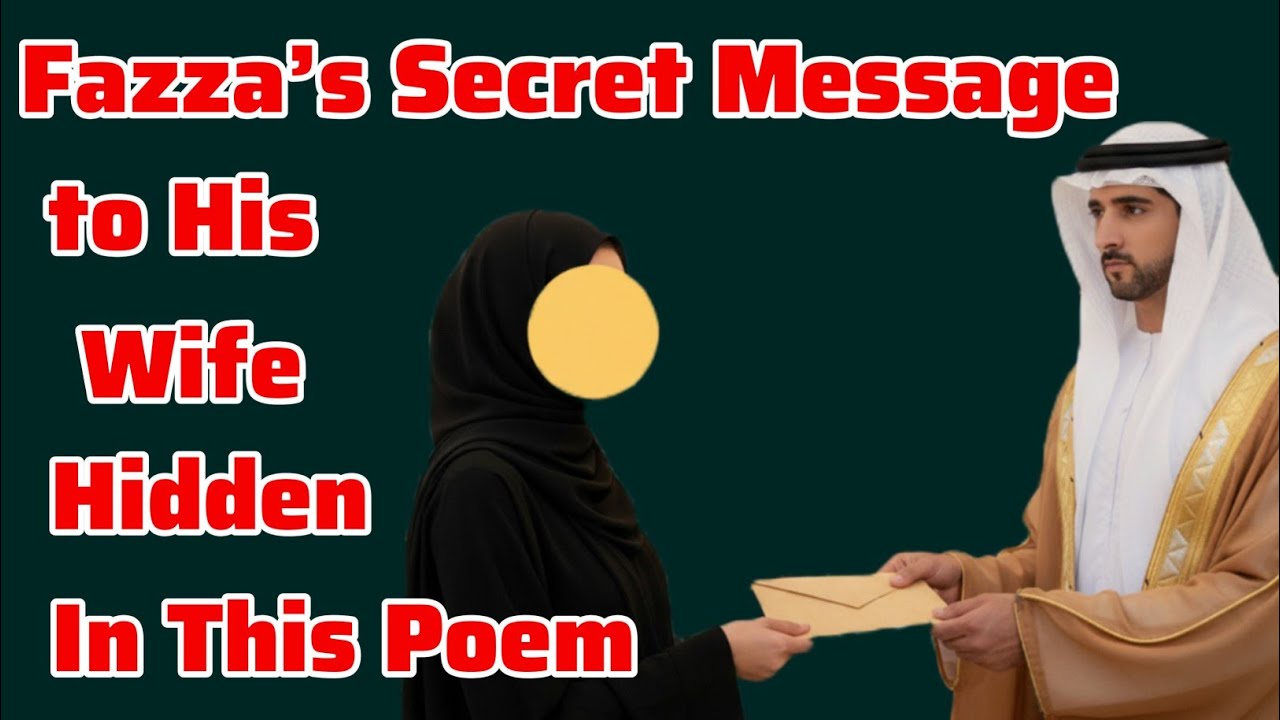 Fazza’s Secret Message to His Wife | Sheikh Hamdan Fazza Poetry | Prince of Dubai | Fazza Poems