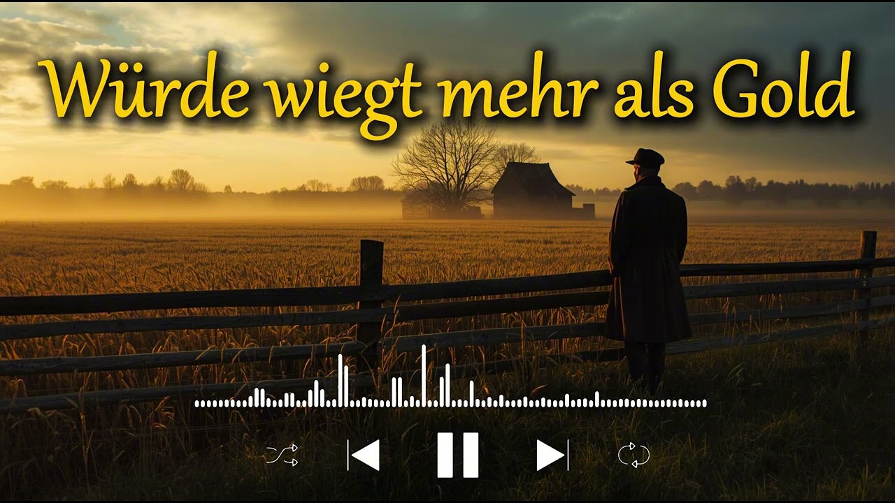 Würde ist mehr wert als Gold | Ein ehrliches deutsches Lied