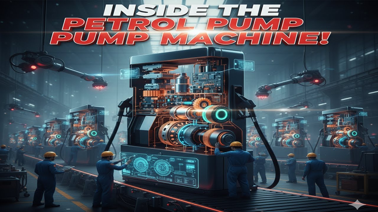Inside a Petrol Pump Machine &mdash; How They Measure Fuel Exactly
