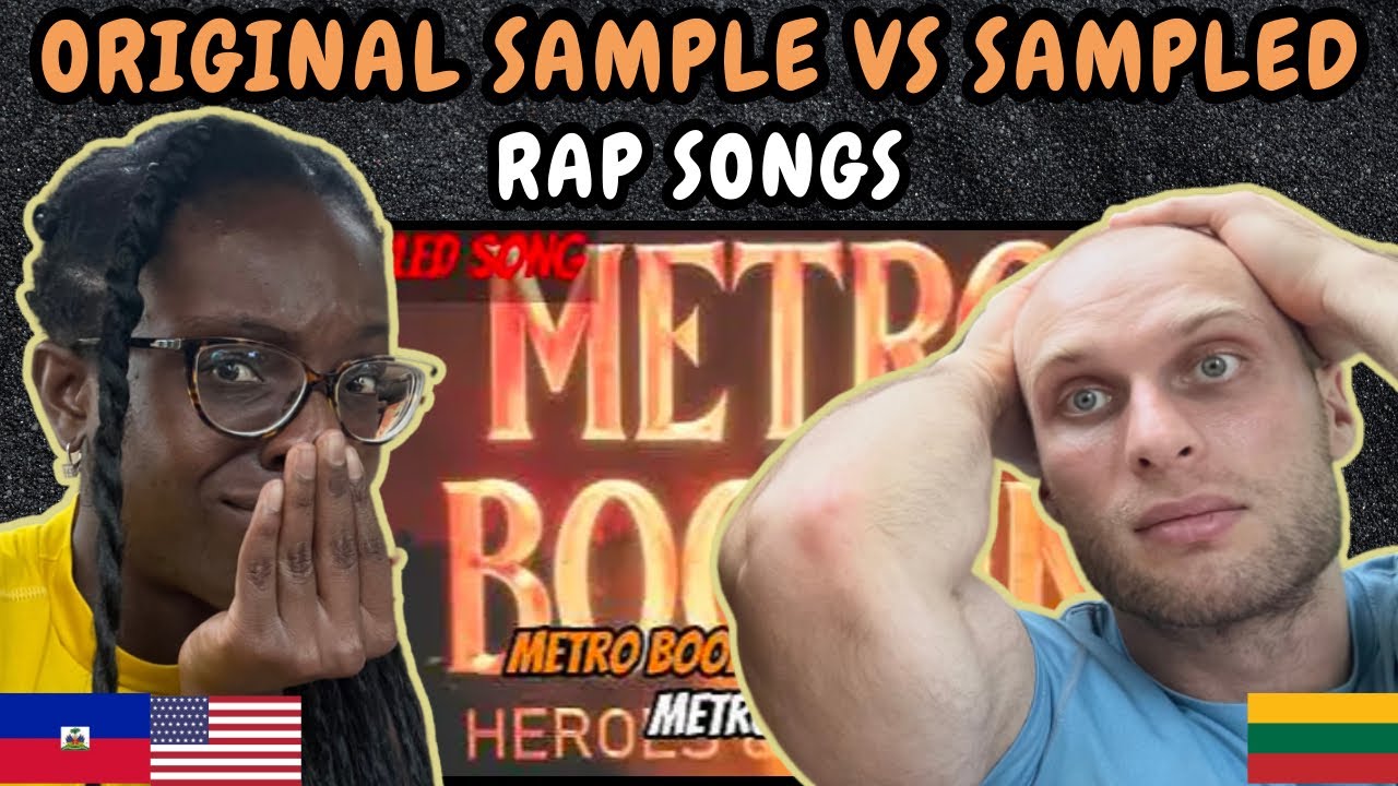 REACTION TO ORIGINAL SAMPLE vs SAMPLED RAP SONG! (2024) | FIRST TIME WATCHING