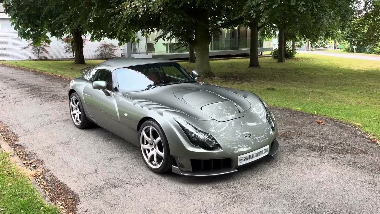 TVR Sagaris 4.0 A/C - 2005/05 - 11k - Titanium Grey - Original paint!! - EXTERIOR VIDEO