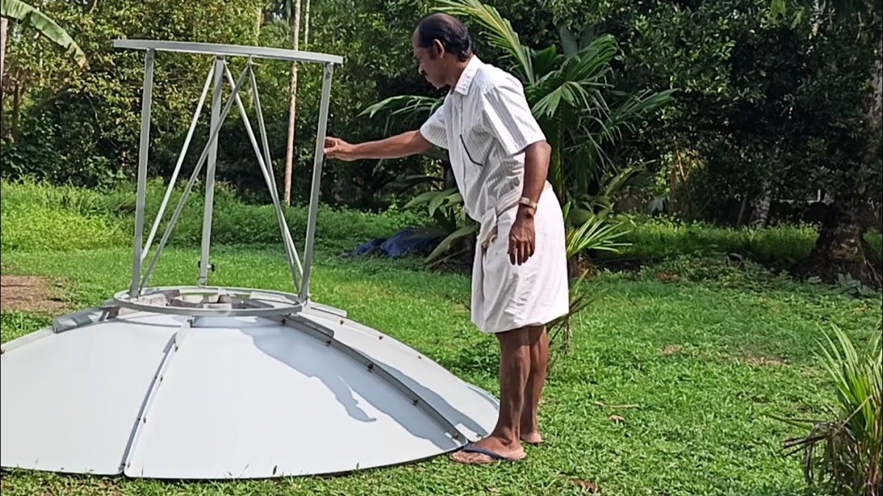 SOLID-8 FEET SATELLITE DISH SETTING-Part-2 (TECH-INFO)Joy Abraham V