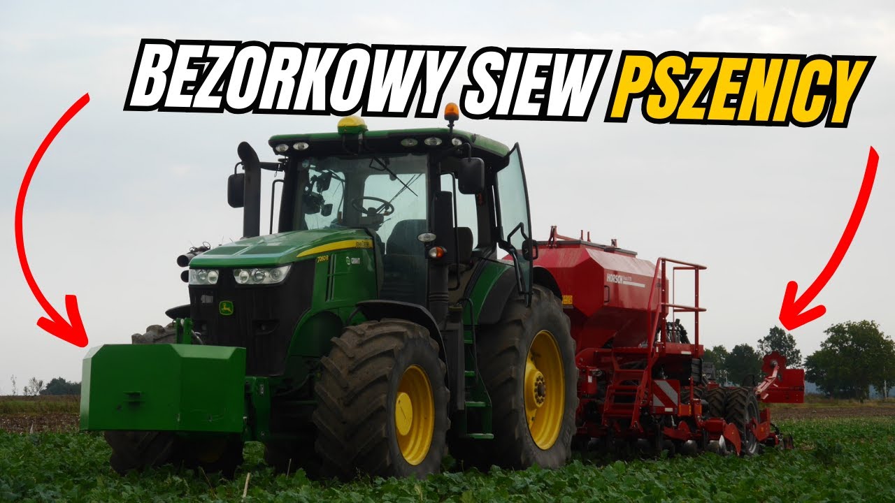 ☆BEZORKOWY SIEW PSZENICY☆JOHN DEERE 7260r☆HORSCH FOCUS 3 TD [TheRol Team 2023]