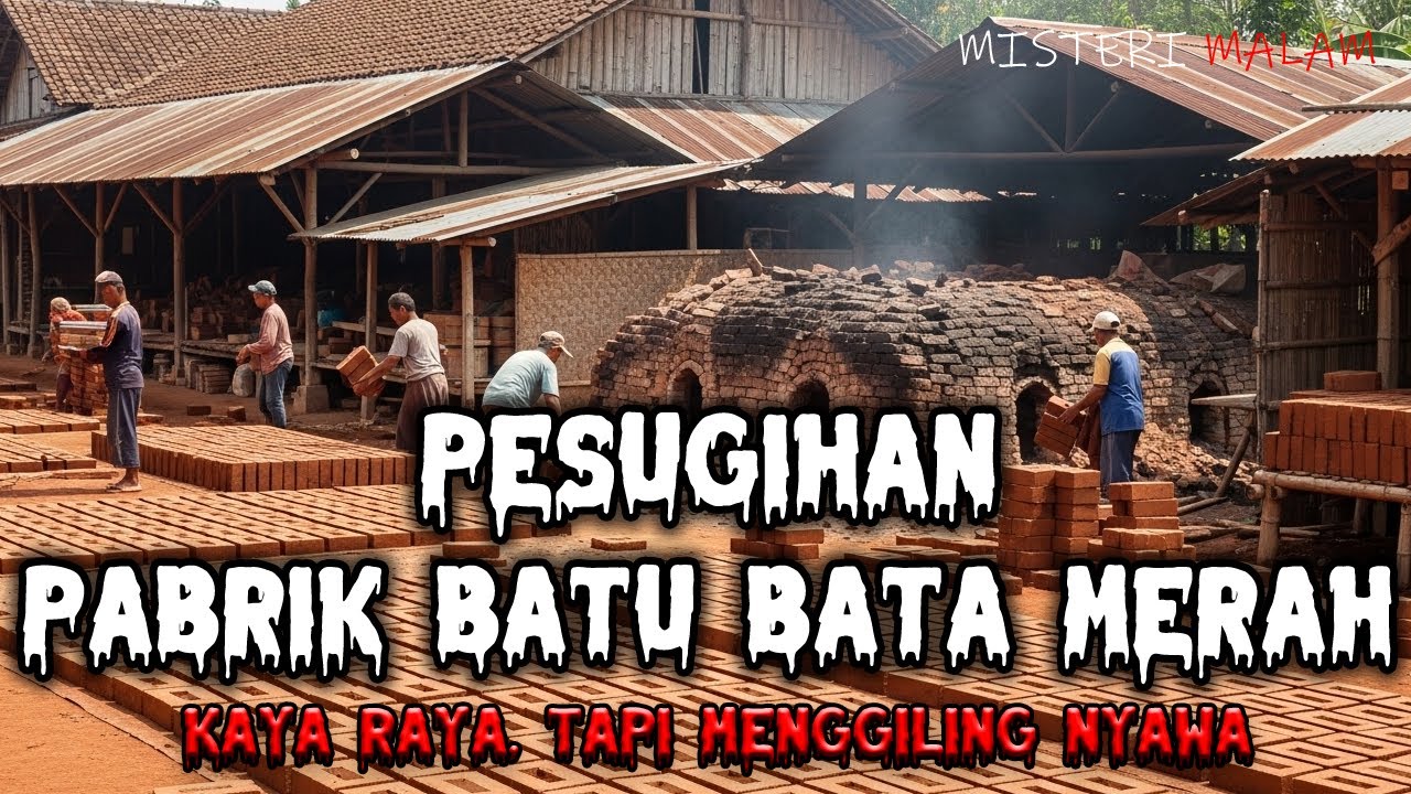 PESUGIHAN PABRIK BATU BATA MERAH !!! KAYA RAYA TAPI MENGGILING NYAWA..