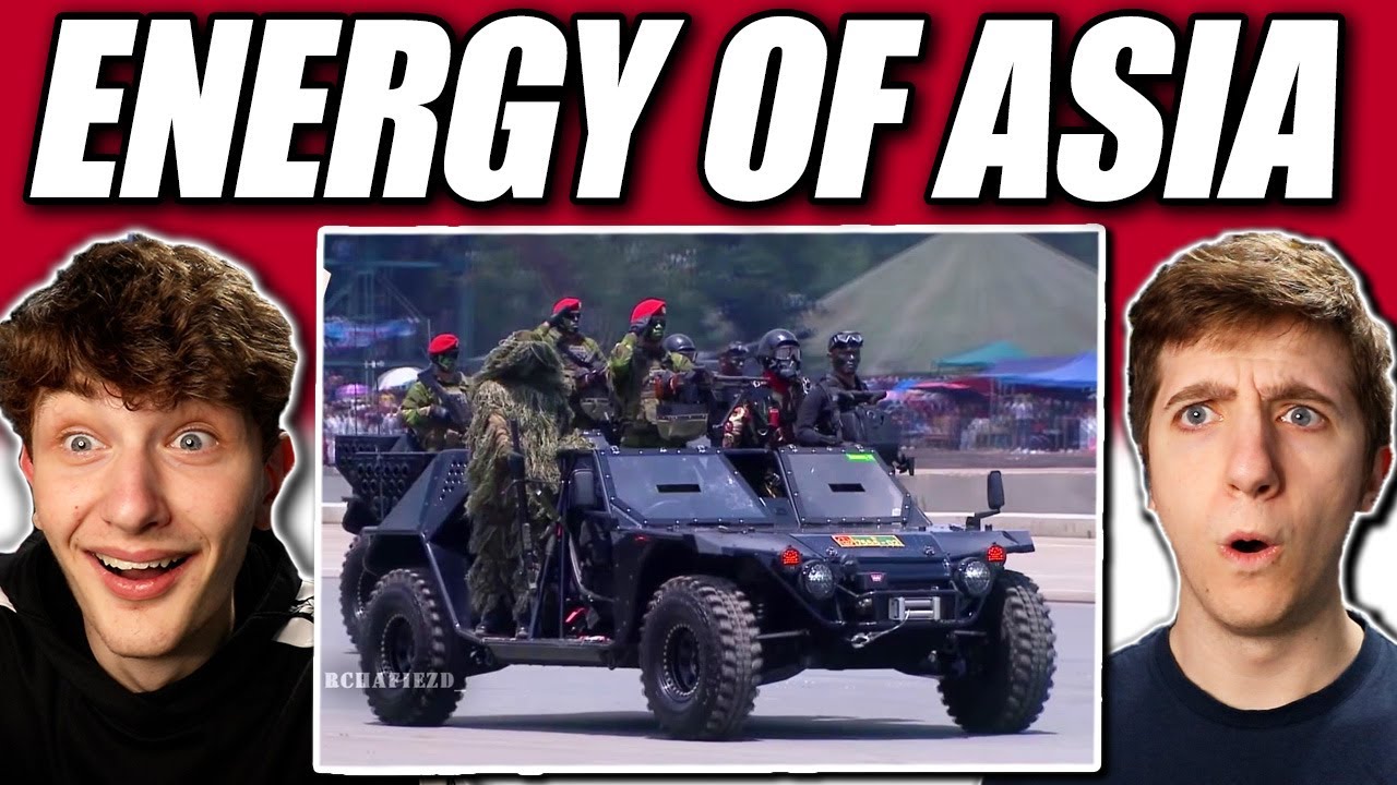 Americans React to Indonesia Military Parade! (The Energy of Asia. President Joko Widodo)
