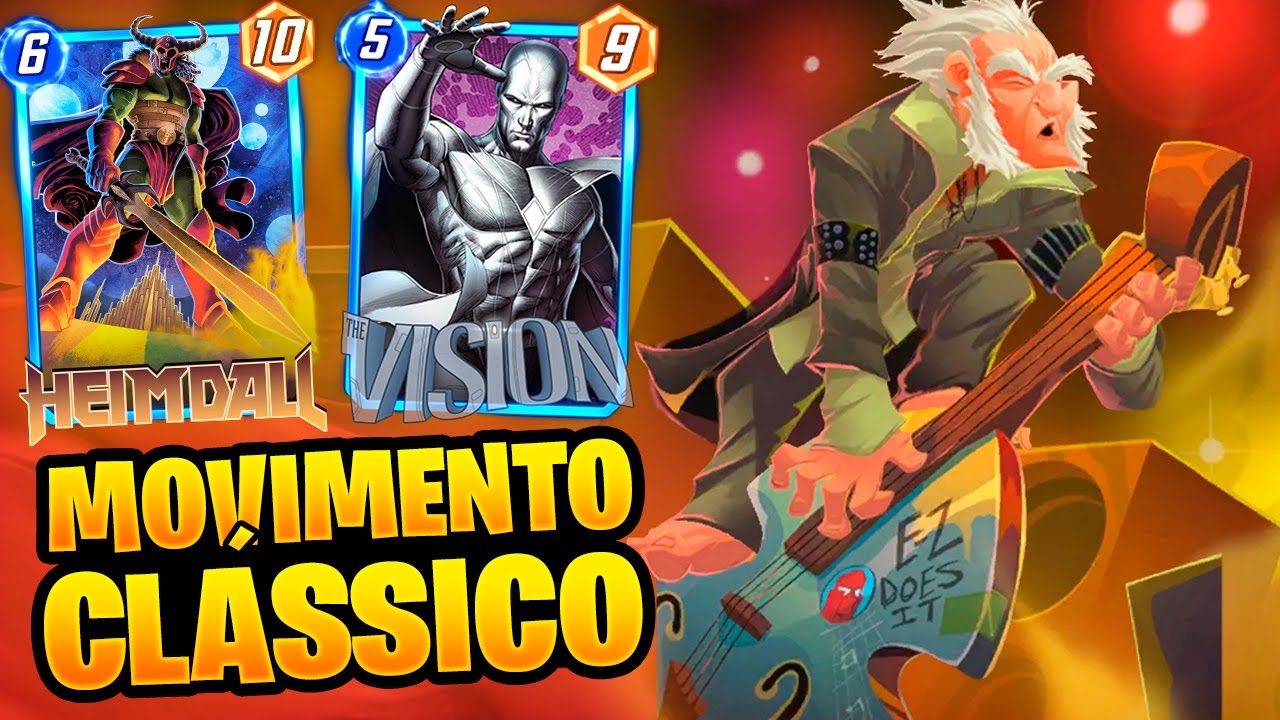 MOVIMENTO est&aacute; TOPZERA com EZEKIEL SIMS |Marvel Snap