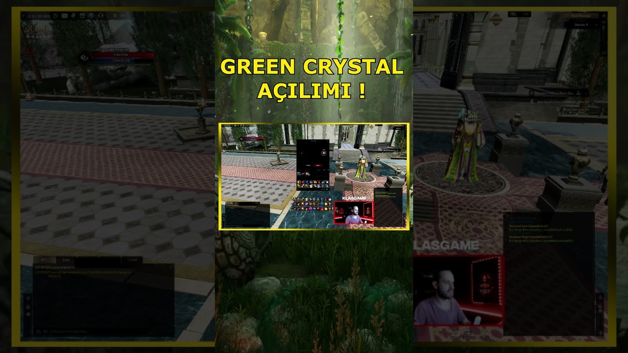 GREEN CRYSTAL A&Ccedil;TIK! EFSANE EŞYALAR VE ŞOK DROP &ndash; RISE ONLINE