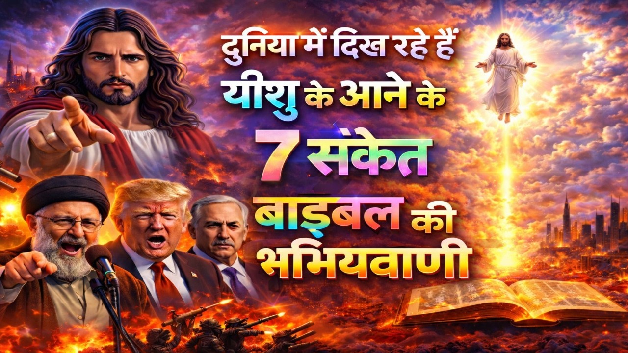 क्या हम आखिरी समय में हैं? यीशु के आने के 7 संकेत | बाइबल चेतावनी | Yeshu Aane Wala Hai
