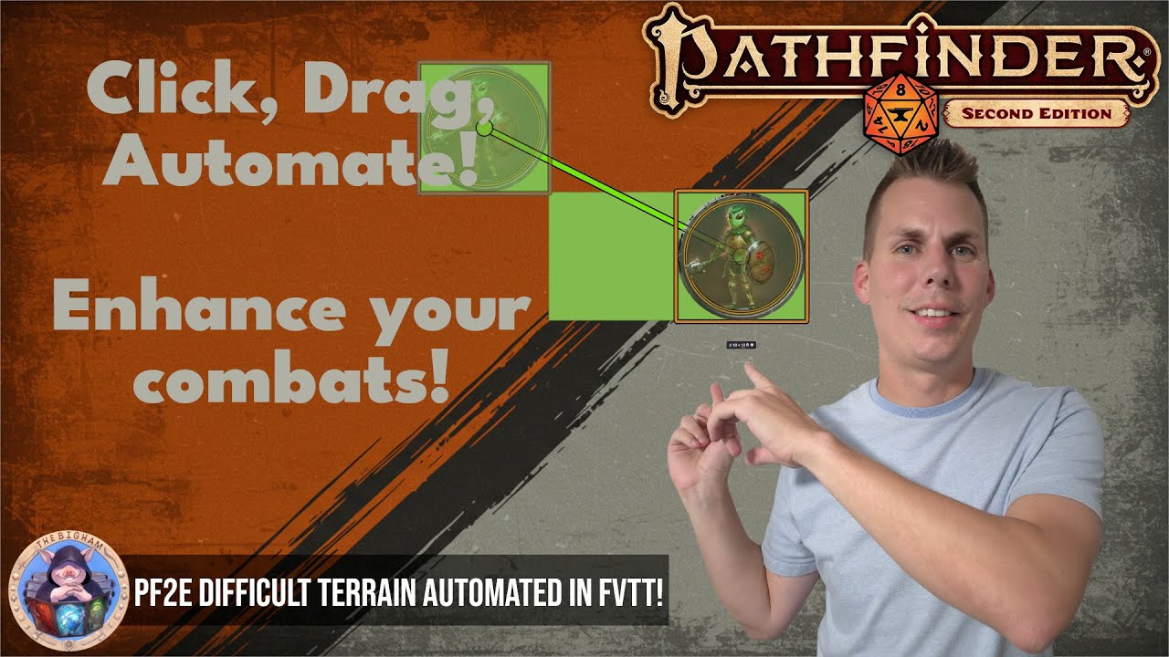 Learn how to automate difficult terrain! | PF2E | Foundry VTT