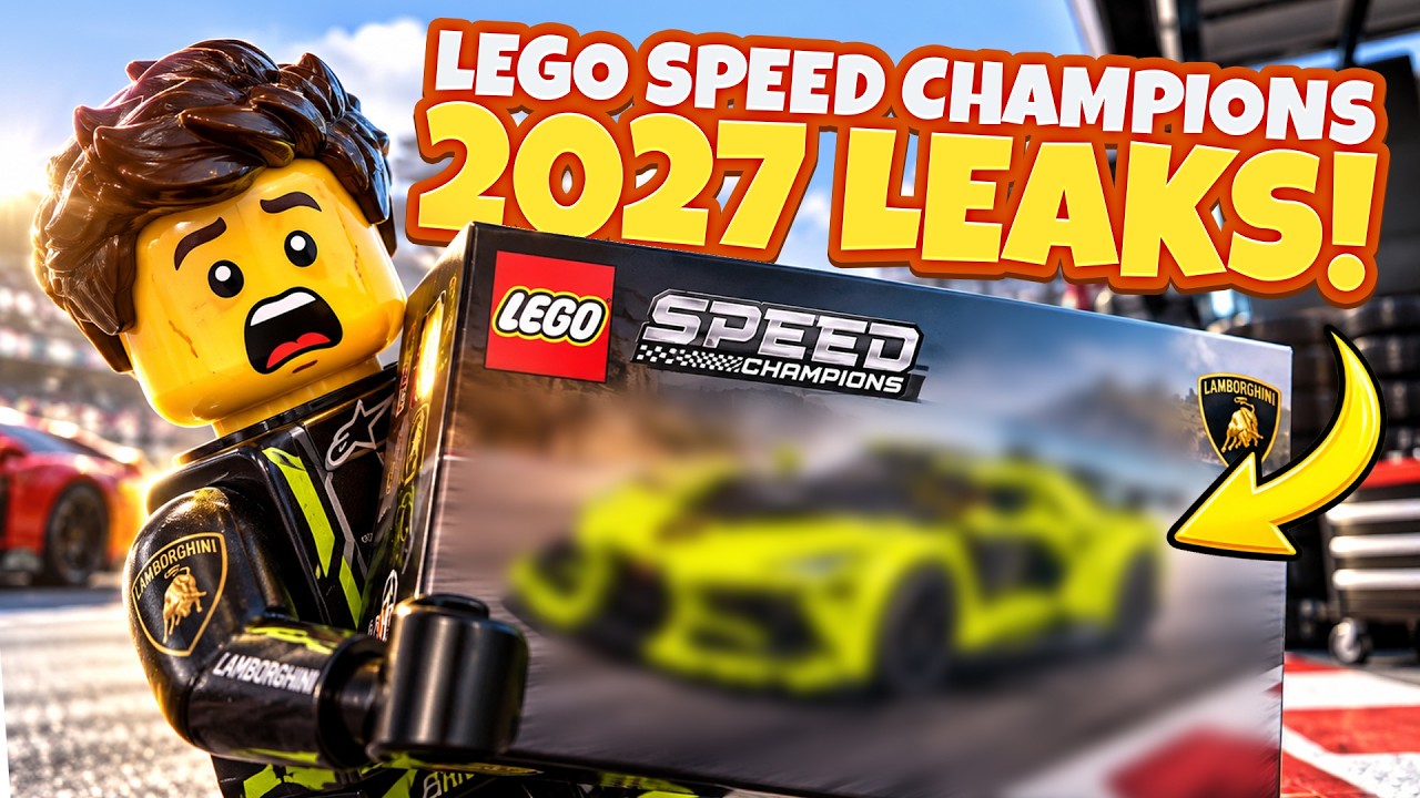 УТЕЧКИ LEGO Speed Champions 2027 УЖЕ ЗДЕСЬ!
