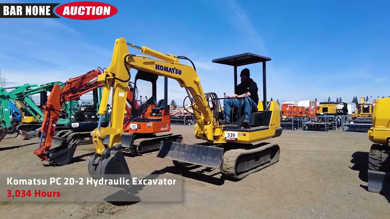 Komatsu PC 20-2 Hydraulic Excavator