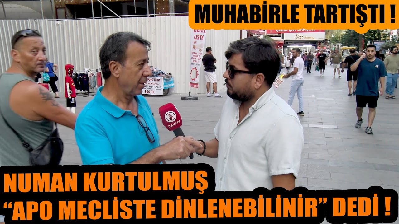 Muhabirle Tartıştı ! Numan Kurtulmuş 