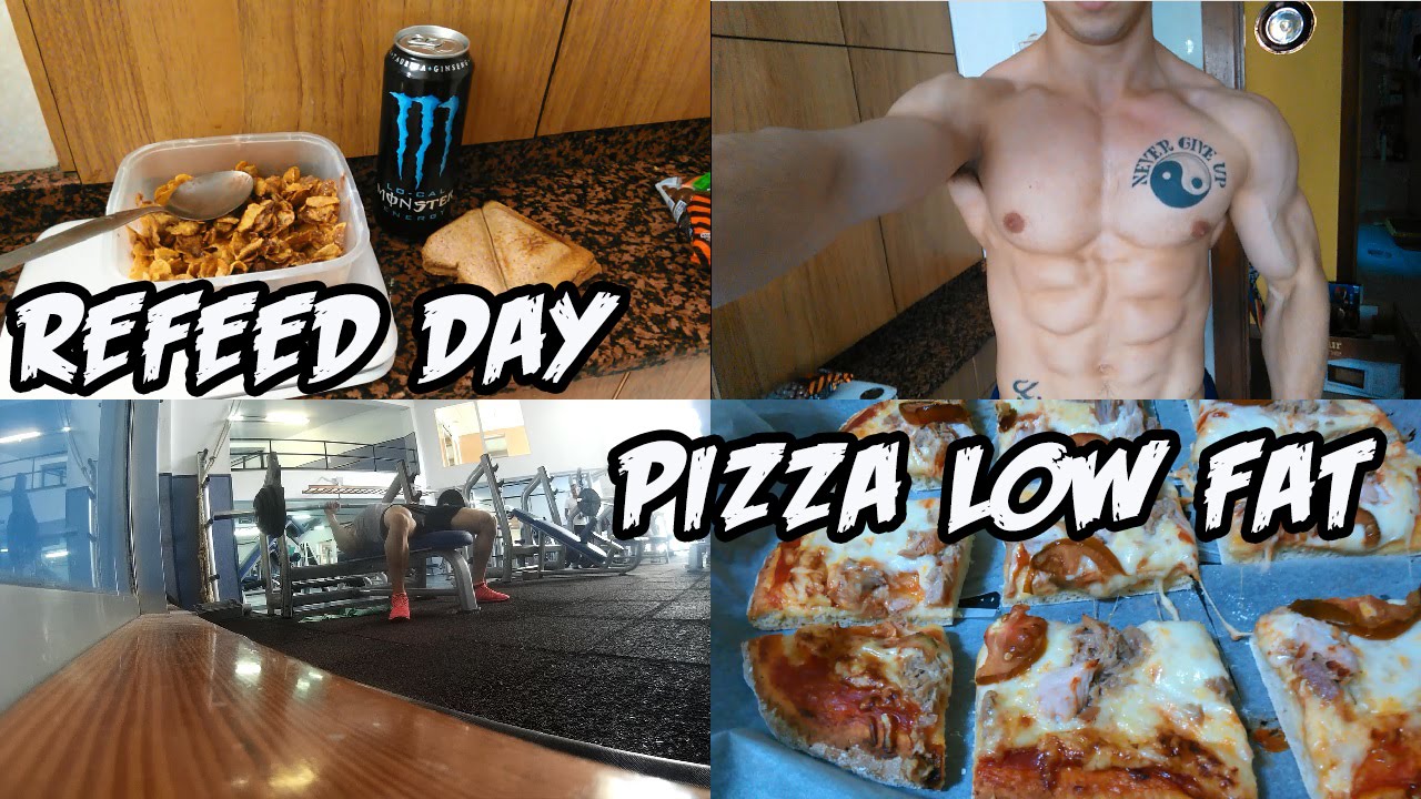 REFEED DAY: PIZZA LOW FAT, ESTA VEZ CON QUESO